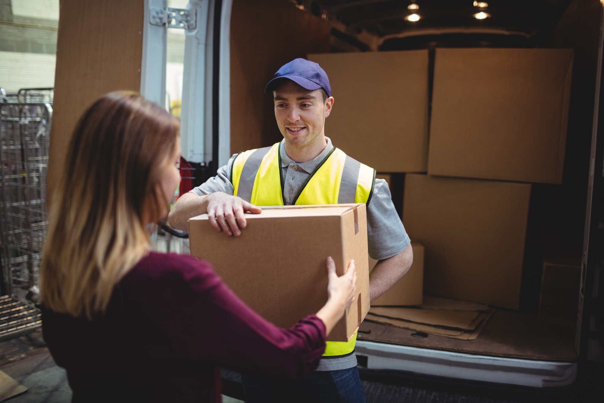 delivery-driver-handing-parcel